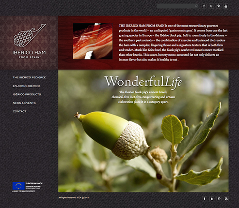 Iberico from Spain website