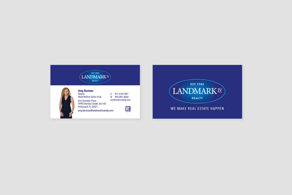 Landmark IV_Business card